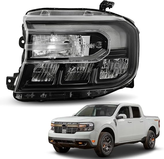 LED Headlights Assembly For 2023 2024 Ford Maverick Left