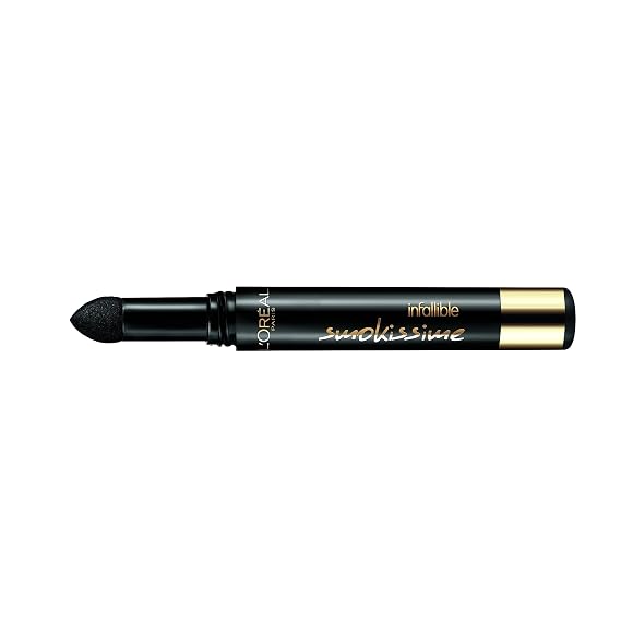 L'Oreal Paris Infallible Smokissime Powder Eyeliner Pen, Black Smoke, 0.032 oz. (Packaging May Vary)
