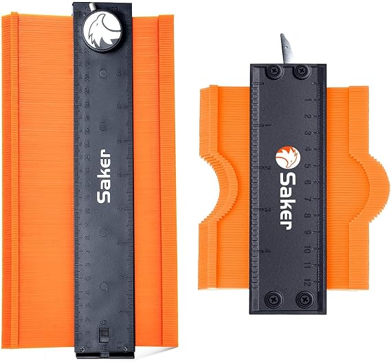 Saker Contour Gauge (5 Inch Lock) Profile Tool&Saker Contour Gauge Profile Tool(Unlimited Connection)...