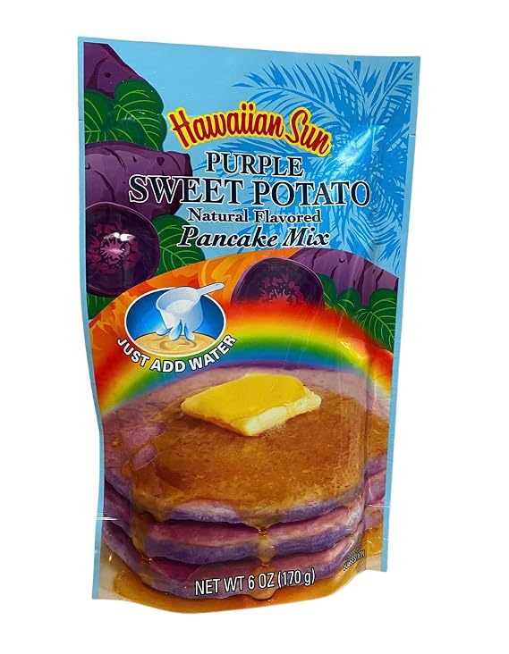 Purple Sweet Potato Pancake Mix - 6 ounce (170g)