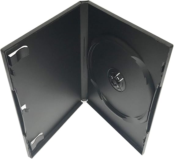 Standard Black DVD Case - Premium, 25 Pack