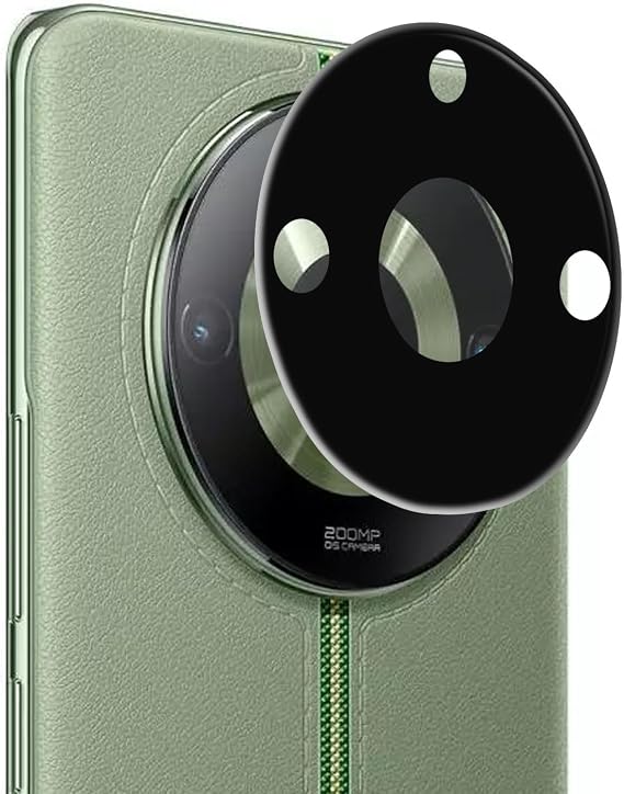 Microsonic Realme 11 Pro Kamera Lens Koruma Camı V2 Siyah [Realme 11 Pro ile Uyumlu Ekran Koruyucu - Siyah]