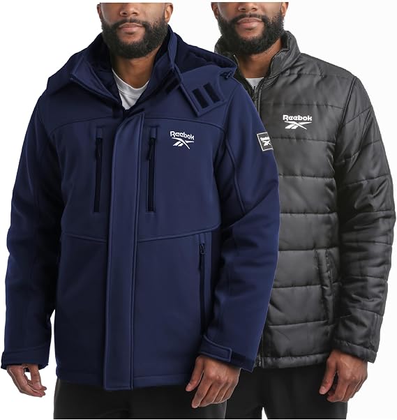 Reebok Men's M Softshel Systm Jkt Modern (pack of 1)