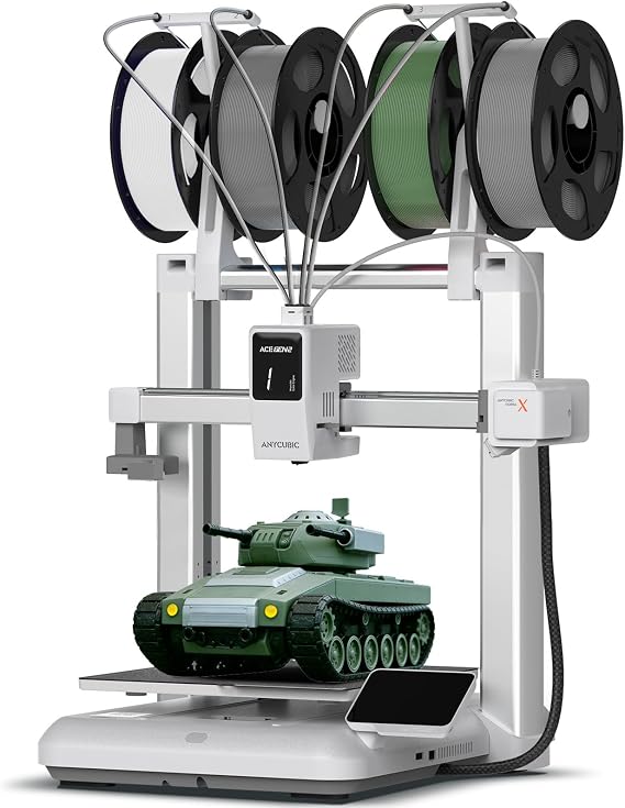 Anycubic Kobra X Multicolor 3D Printer, Easy One-Click Printing