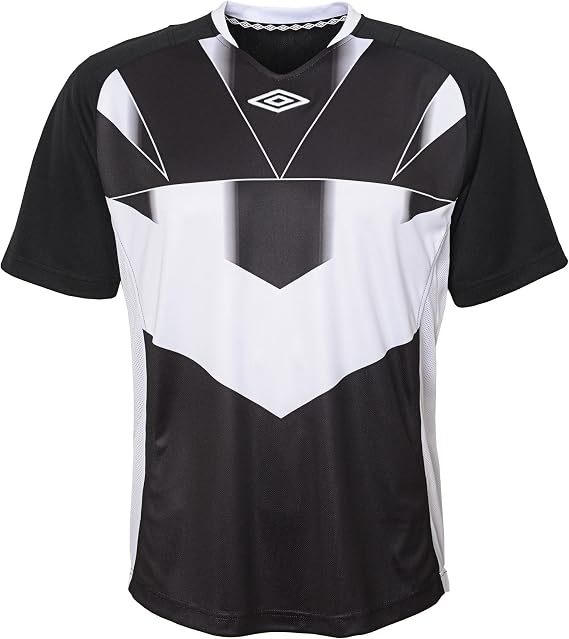Umbro Men's Soccer Training Jersey, Black/White