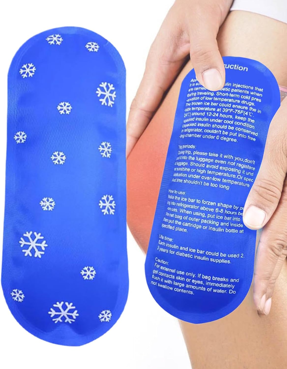Cooler Ice Packs - Portable Cool Pack | Reusable Long-Lasting Soft Ice Pack | Portable Versatile Cooling Bags for Home Company Travel School Picnic Camping