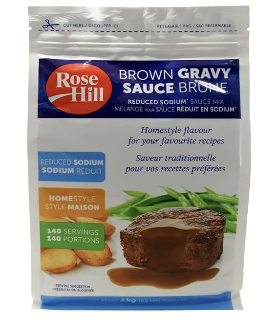 Rose Hill Brown Gravy 1kg / Sauce brune de Rose Hill 1kg