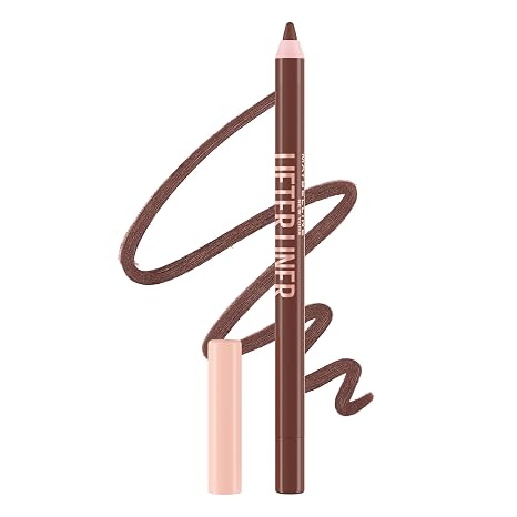 Maybelline New York Lifter Liner Lipliner für volle & pralle Lippen mit Lifting-Effekt Cremiger Lippenkonturenstift mit Hyaluronsäure Nr. 01 Cross The Line 13g