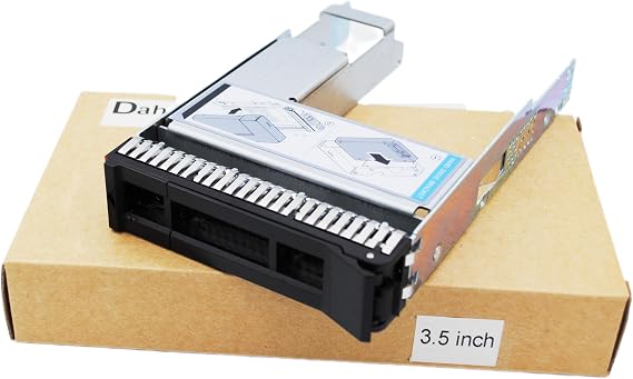 3.5 inch SM17A06251 Hard Drive Tray Caddy with 2.5'' Adapter 9W8C4 with System for ThinkSystem SR650 SR550 SR570 SR590 Server
