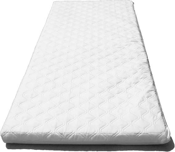 SUZY® Microfibre Hypoallergenic Crib Mattress 89 x 40 x 4cm Thick (Square Corners) Reversible British Made