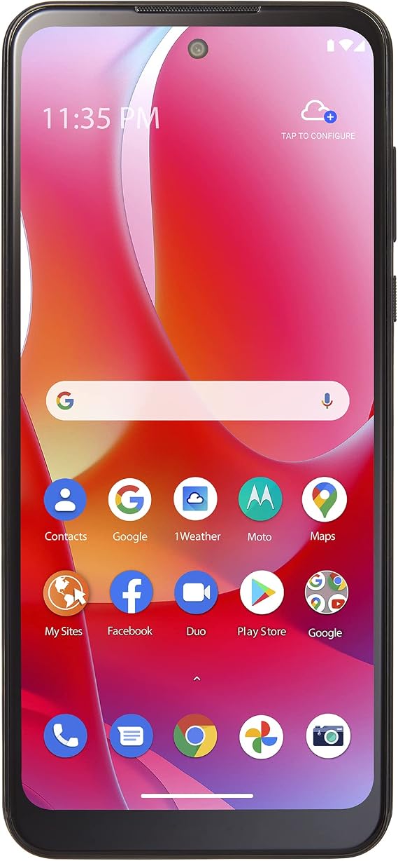 Tracfone Motorola moto g Power (2021), 64GB, Black - Prepaid Smartphone (Locked)