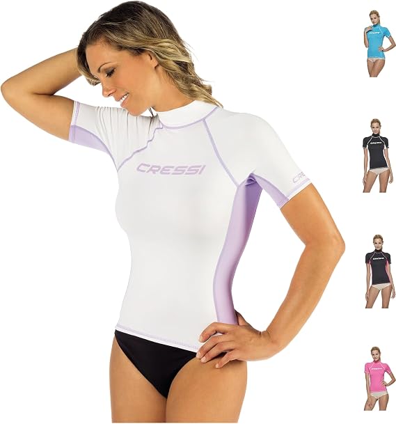 Cressi Women's Short Sleeve Rash Guard