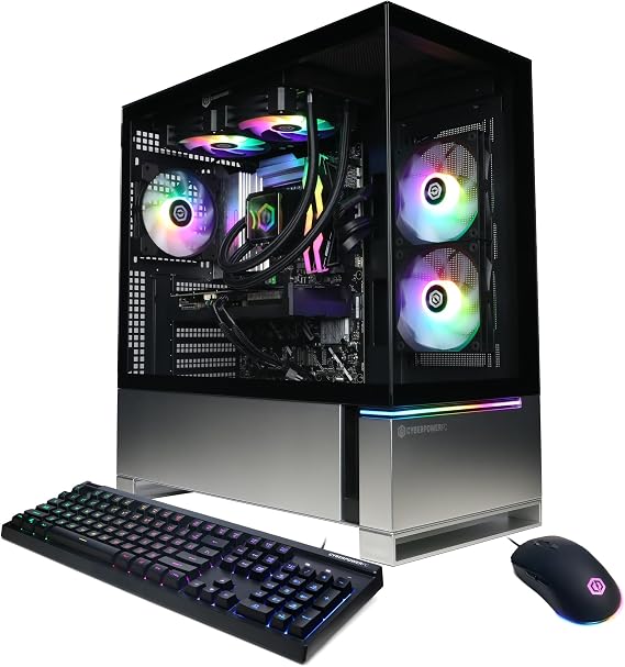 CyberPowerPC Gamer Supreme Gaming PC, Intel Core Ultra 7 265KF 3.9GHz, Radeon RX 9070 XT 16GB, 32GB DDR5, 2TB PCIe 4.0 SSD, WiFi Ready & Windows 11 Home (SLC8900A2)