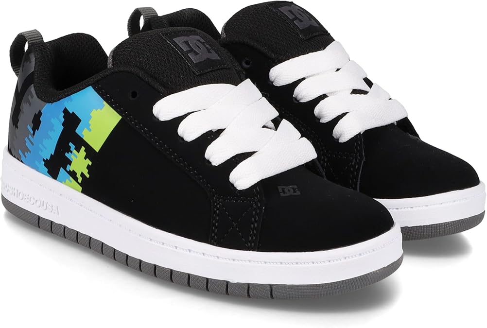 DC Shoes Court Graffik - Leather Shoes for Kids
