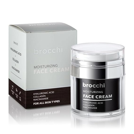 Cortex Professional Brocchi Hyaluronic Acid Face Cream Deep Hydration, Enhanced Elasticity, Non-Greasy Finish