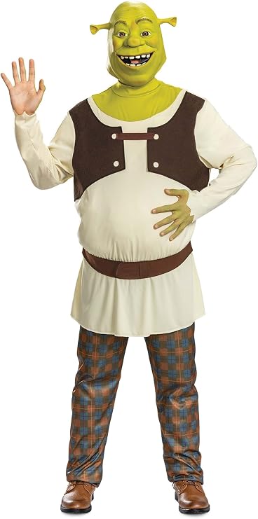 Disguise Limited Men's Shrek Fancy Dress Costume Medium