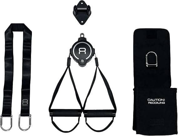 Recoil S2 Pro - Premium Quality Suspension Trainer - Unmatched Performance - Full Body Workout - All Fitness Levels