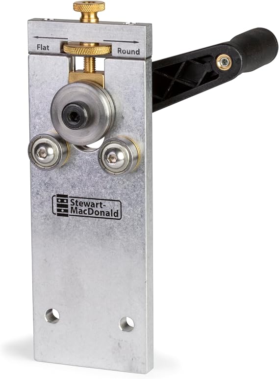 StewMac FretBender Guitar Fret Bending Tool, Adjustable Radius