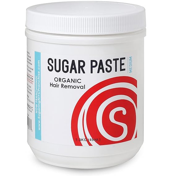 SUGARING PASTE MEDIUM 1.3kg 45Oz (BIKINI, BRAZILIAN, UNDERARMS, UPPER LIP)