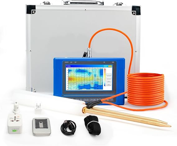 TC150 Auto Mapping Underground Water Detector 150M Geophysical Prospecting Instrument for Well Drilling and Geological Survey