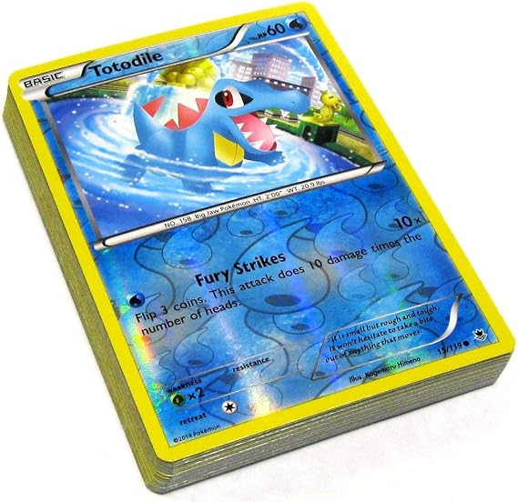 Pokemon Random Reverse Foil Single Cards, Lot of 25