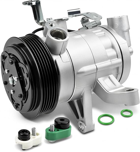 AC Compressor Compatible with Subaru Crosstrek 2016-2017 2.0L,Forester 2014-2018 2.0/2.5L,Impreza 2012-2016 2.0L,XV Crosstrek 2013-2015 2.0 Replacement for 73111FJ000