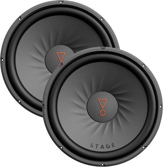 JBL - Two STAGE82 8" Car Audio Subwoofers
