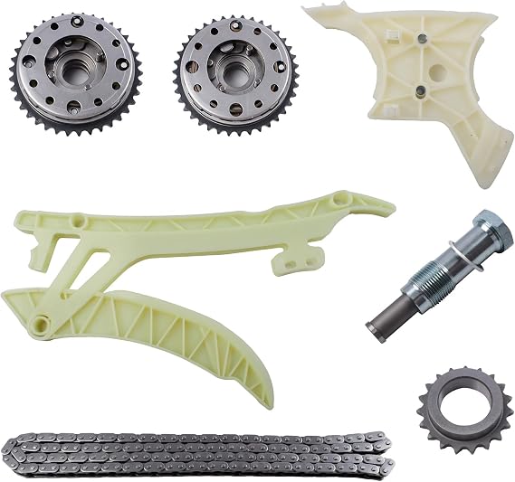 Timing Chain Kit for BMW N20 N26 2.0L Turbo Engine, Fits 2011-2017 328i 528i X1 X3 X4 X5, Includes Guides Tensioner, OE Replaces