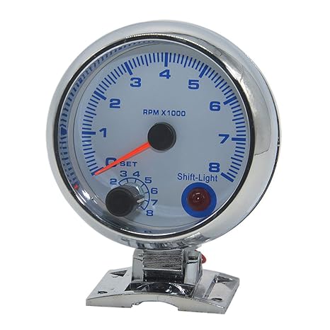 0~81000RPM Car Tachoscope Gauge Revolution Meter 12V 3.75 Inch Auto Truck Tachometer Digital Speedometer