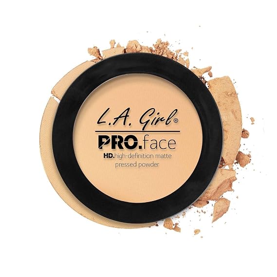 L.A. Girl HD Pro Face Pressed Powder, Creamy Natural GPP604