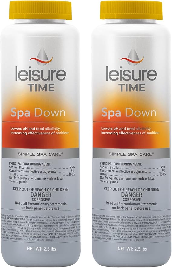 Leisure Time 22338-02-A Spa Down, 2.5-Pounds, 2-Pack
