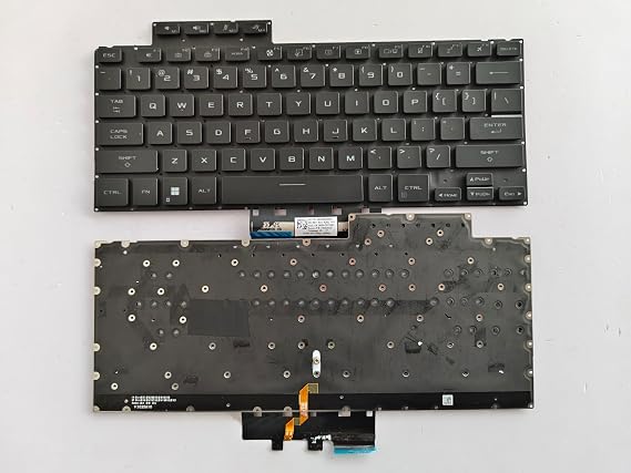 Laptop Replacement Keyboard US for ASUS ROG Zephyrus G14 GA402R GA402XV GA402RU GA402RJ GA402RK No TrackPoint,Backlit Black
