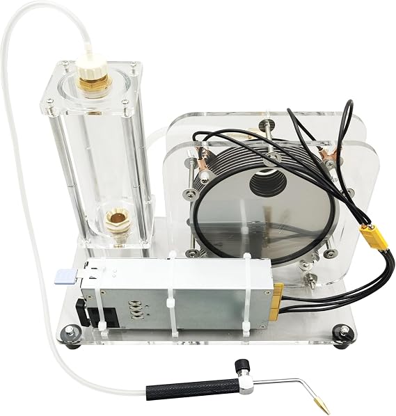 Electrolytic Water Machine Stainless Steel Water Welder 29GAL/H Hydrogen Electrolysis Machine Lab Experimental Principle Explanation Equipment 100-240V