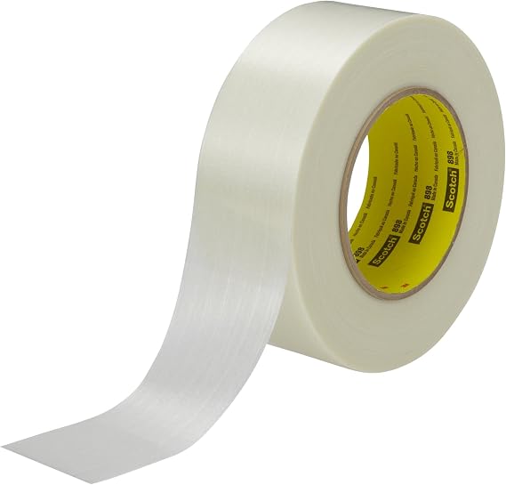 Scotch 898 Filament Tape, 48 mm Width, 55 m Length, Clear (Pack of 1)