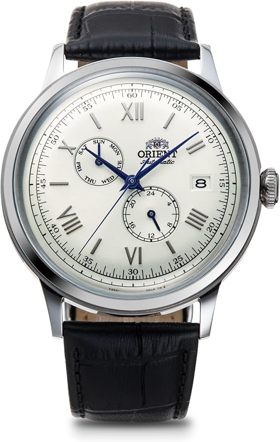 Orient Bambino Automatic Watch Mechanical Automatic RN-AK0701S Men's White Silver
