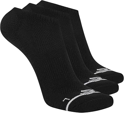 Skechers Mens Performance Pickleball No Show Socks 3-Pack