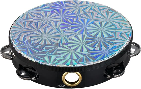 REMO Tambourin Pinwheel Prizmatic 8", 8 Pair Jingles TA-4108-43 (833468)