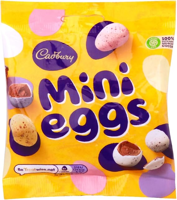 Cadbury Chocolate Mini Eggs, 80g