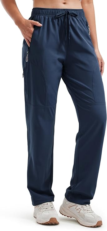 Libin Women's Hiking Pants Lightweight Quick Dry Cargo Pants Casual Safari Work Travel Outdoor Clothes