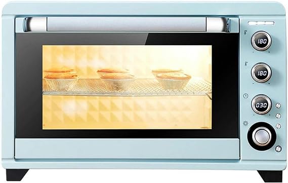 Mini Oven, Large Capacity Convection Oven, 45 L, Electric Oven, 4 -Layer Grill, Barbecue Oven, Pizza Oven