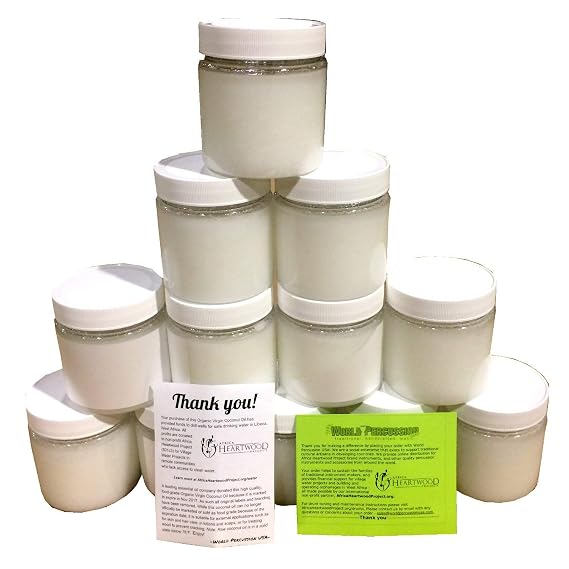 Organic Virgin Coconut Oil 12-pack Bulk, 192 Fl Ounces/6 quarts (12pcs of 16 Fl Oz bottles)