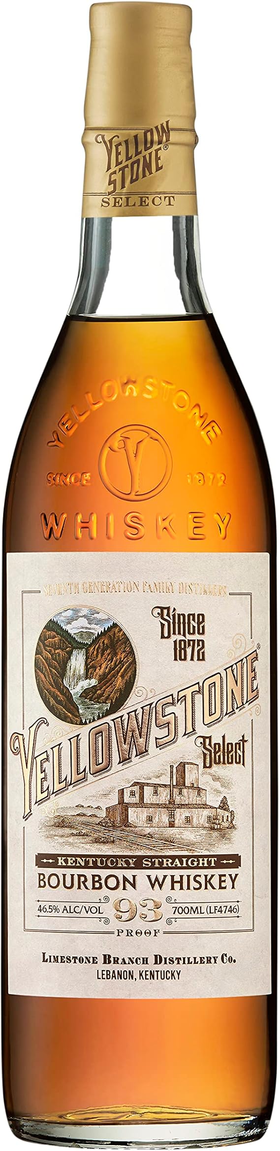 Yellowstone Select Kentucky Straight Bourbon | Since 1872 | Hand selected from 4-7 year old bourbons | Crafted at Limestone Branch distillery