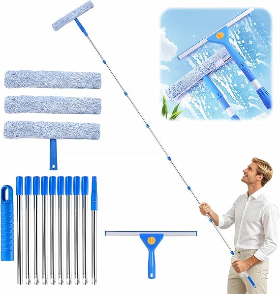 Window Cleaning Heavy Duty Glass Cleaning Equipment Versatile Washing Kit