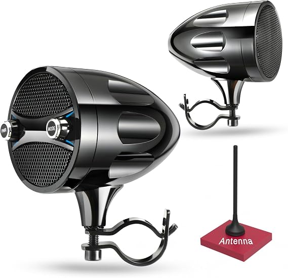 Motorcycle Speakers Motorcycle Bluetooth Speakers Motorcycle Speakers Bluetooth Waterproof Motorcycle Radio ATV Utv Sound System RZR Speakers Golf cart Stereo System Jet ski Speakers Sound bar