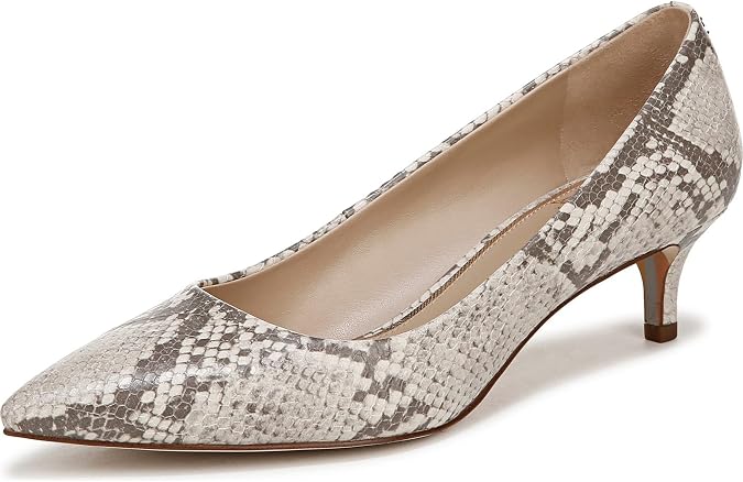 Sam Edelman Women's Dori Roccia Python Print Pump 8.5M