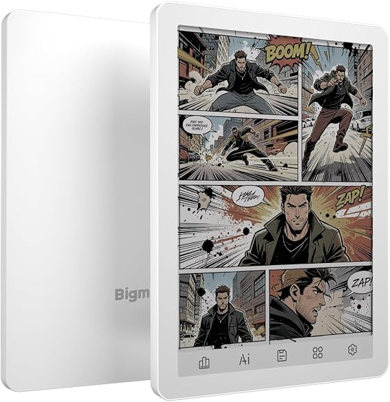 Bigme B6 Color EBook Reader6 inch Eink Tablet Android 144GB+64GBWhite