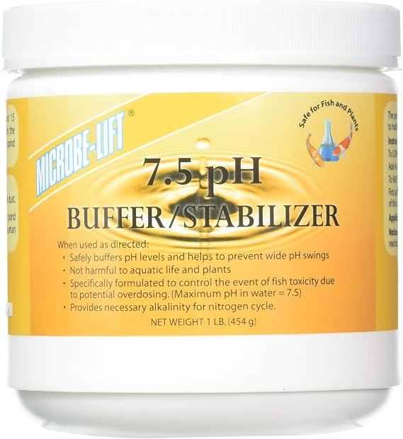 Ecological Labs PHBUF1 Microbe Lift 7.5 pH Buffer Stabilizer