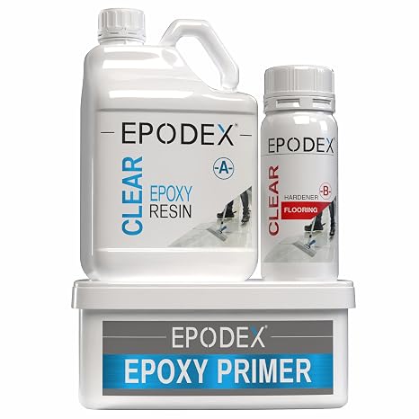 EPODEX Flooring Resin, Metallic - Flame Copper & Dark Brown - 18.14gal