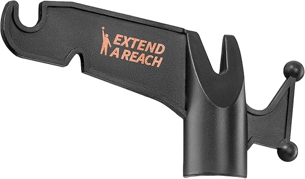 EXTEND-A-REACH Christmas Light Hanger Tool Attachment (Attachment Only) // Christmas Light Installation, String Lights, Birdfeeders // Twist-On Utility Hook Fits Standard 34 Acme Threaded Pole