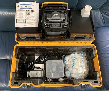 Fujikura New Model FSM-88S+ (Same as FSM-90S+) Core Alignment Single Mode OFS Fusion Splicer Welding Splicer with CT50 Cleaver